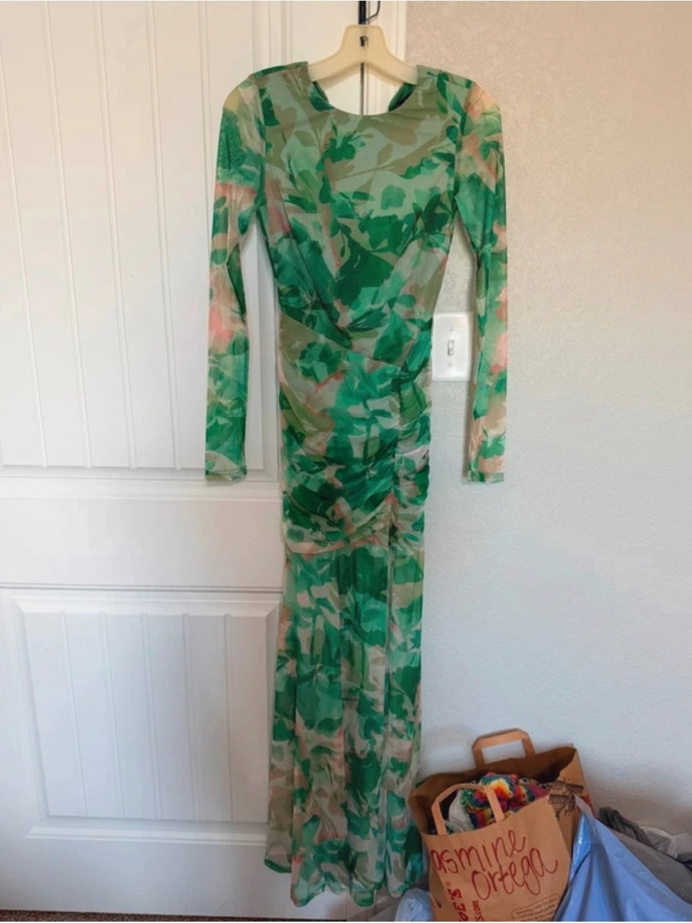 Lulus Floral Long Sleeve Maxi